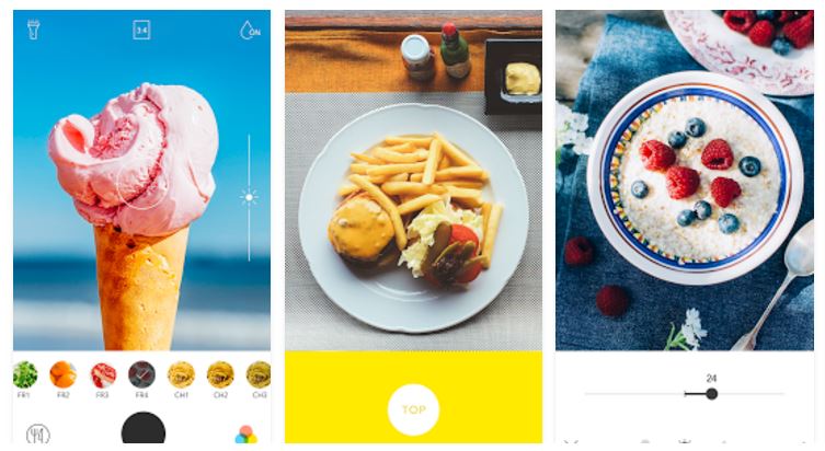 foodie app para hacer fotos a la comida