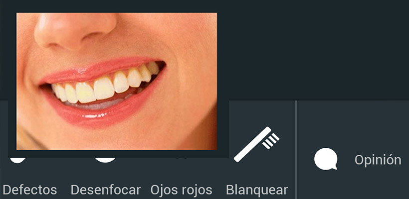 Blanquear dientes app android
